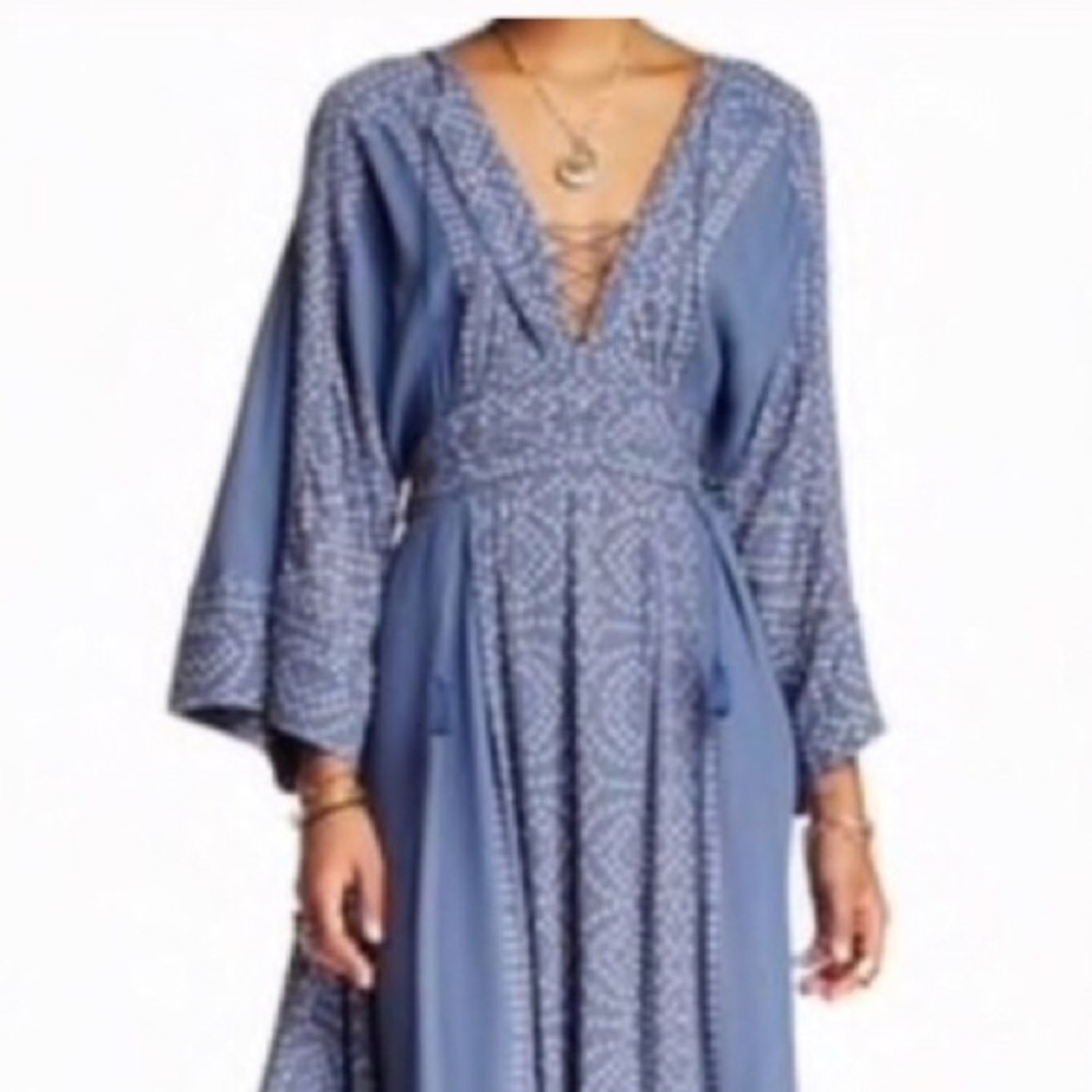 Free People kimono sleeve dress 6